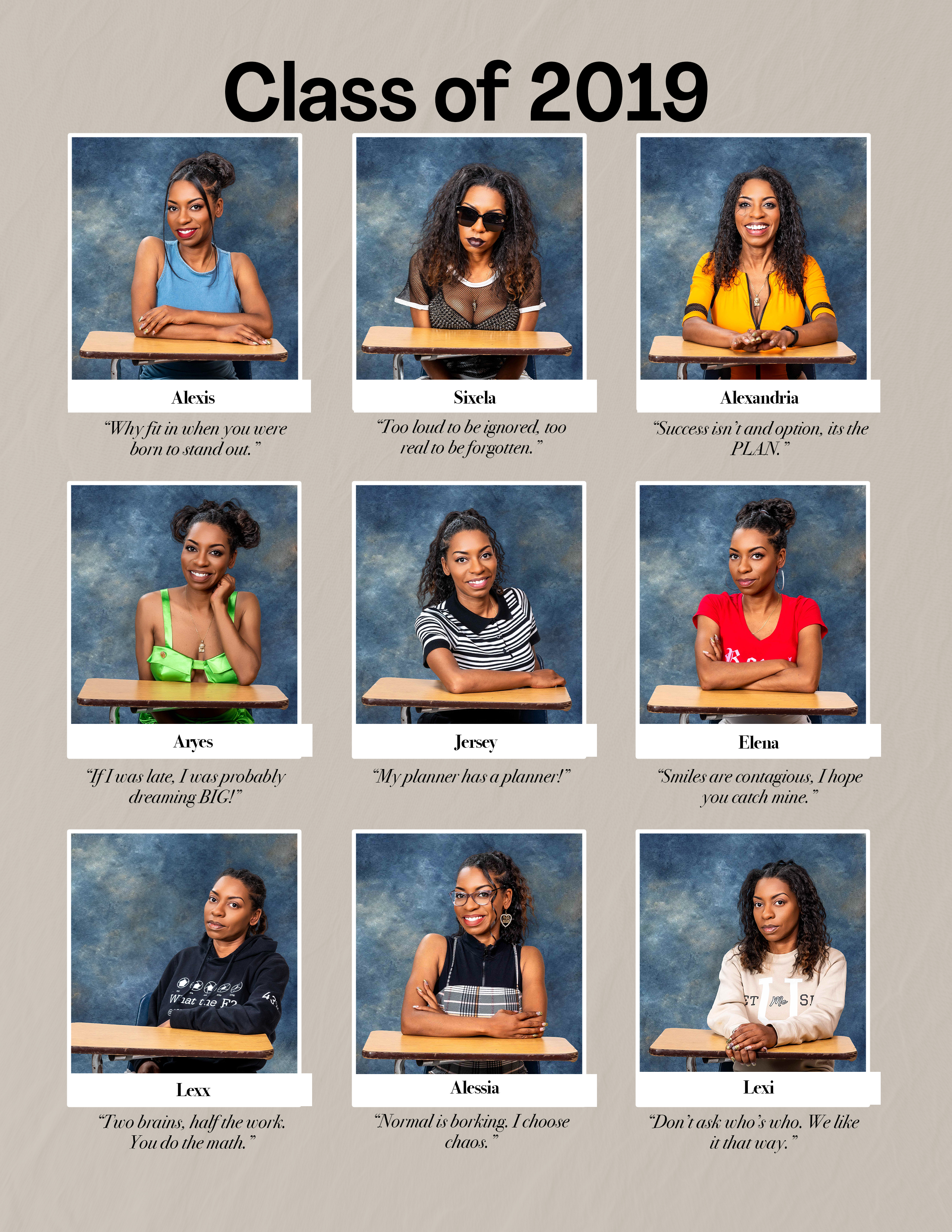 Class of 2025 composite poster