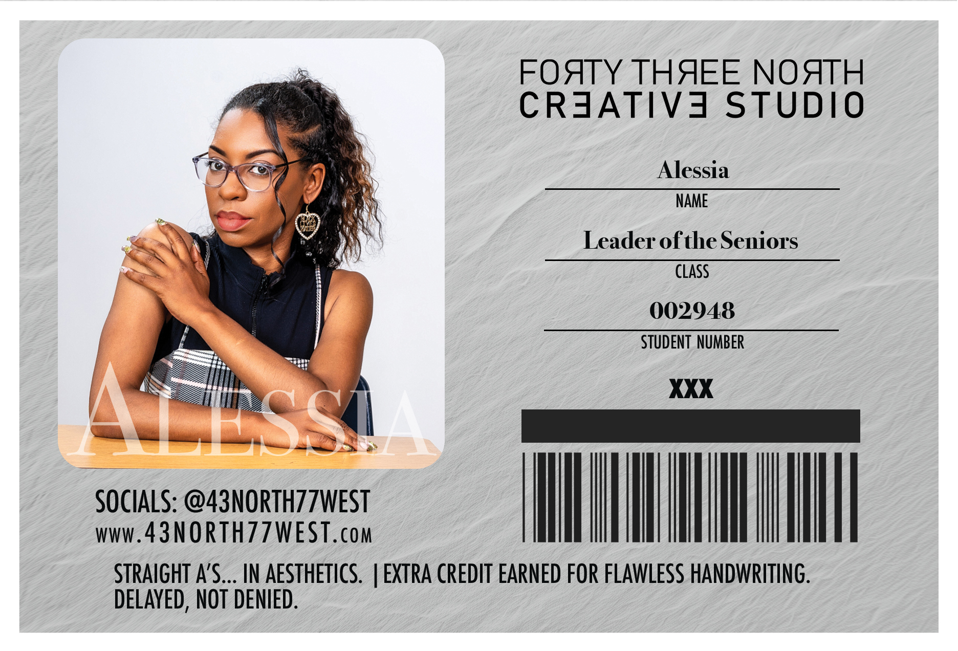 Alessia ID card