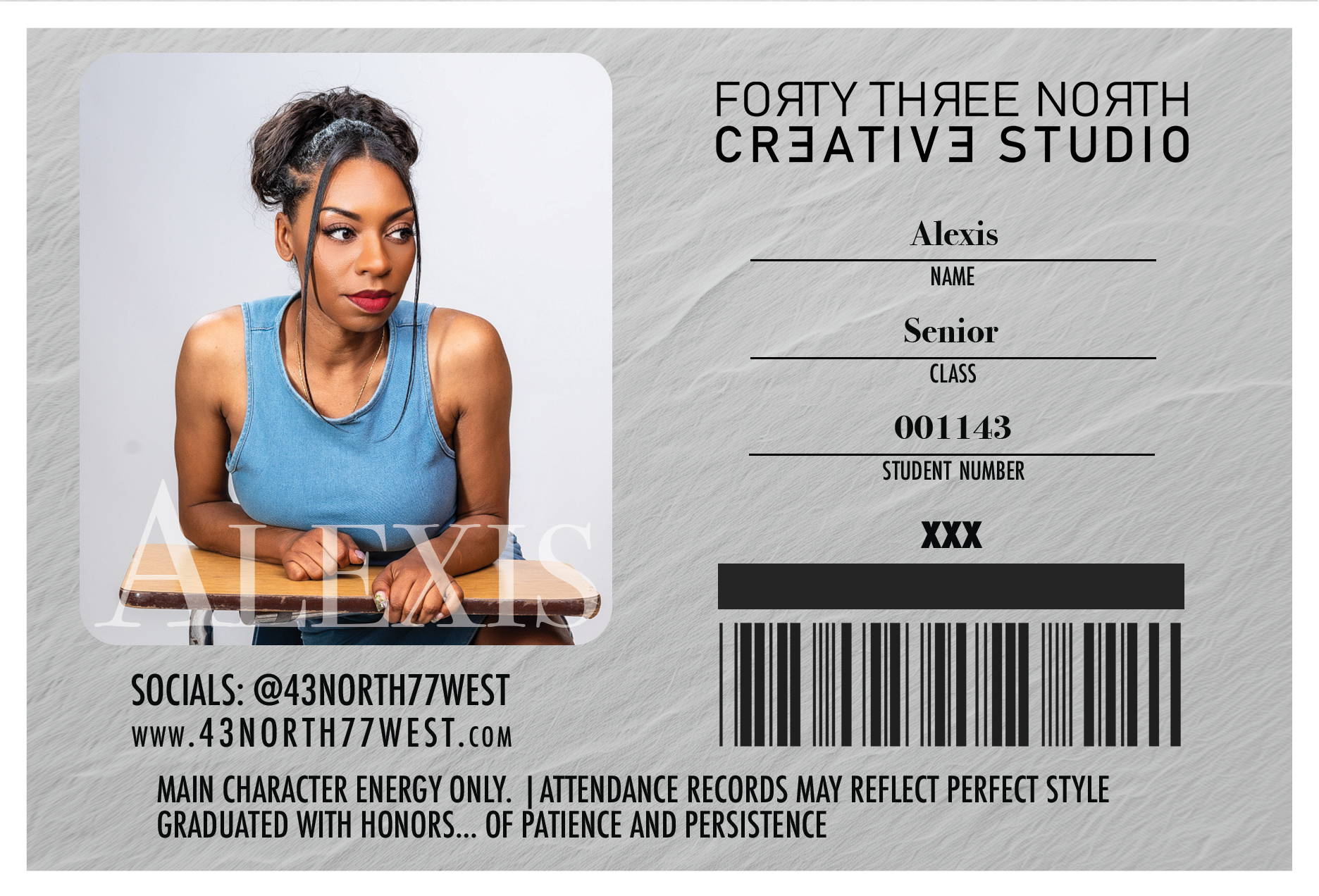 Alexis ID card