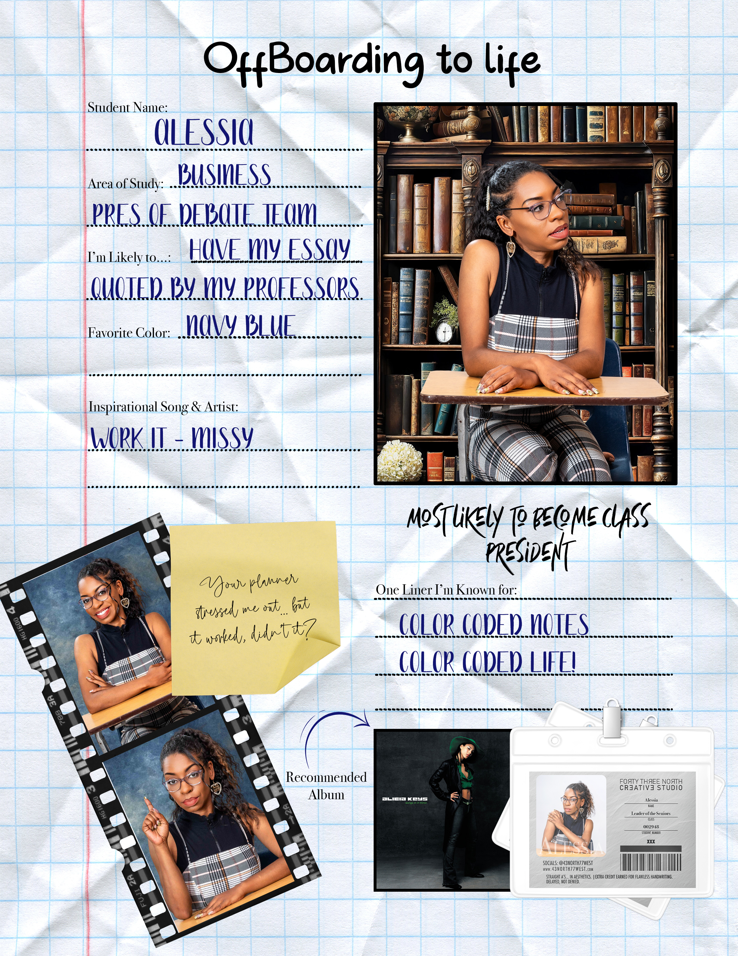 Alessia OffBoarding page